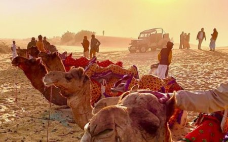Jaisalmer: The Golden City of Rajasthan - A Captivating Oasis in the Desert.