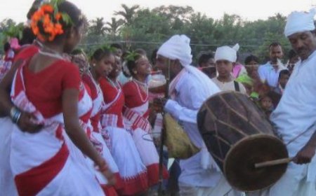 Ojapali: The Enc"hanting Dance of Assam's Cultural Heritage