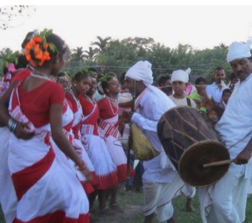 Ojapali: The Enc"hanting Dance of Assam's Cultural Heritage