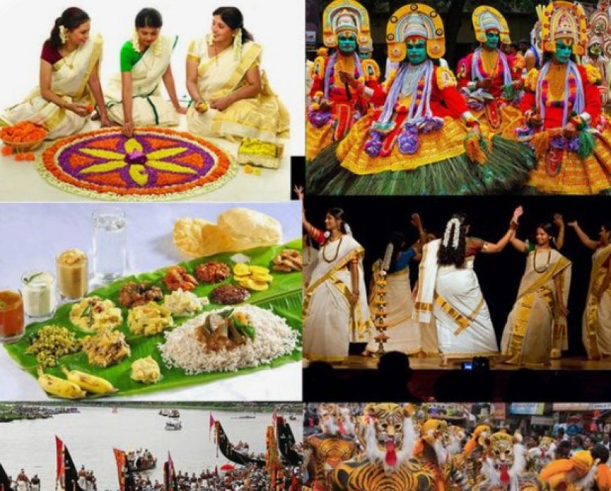 Onam: A Vibrant Harvest Festival Celebrating Unity and Joy in Kerala, India