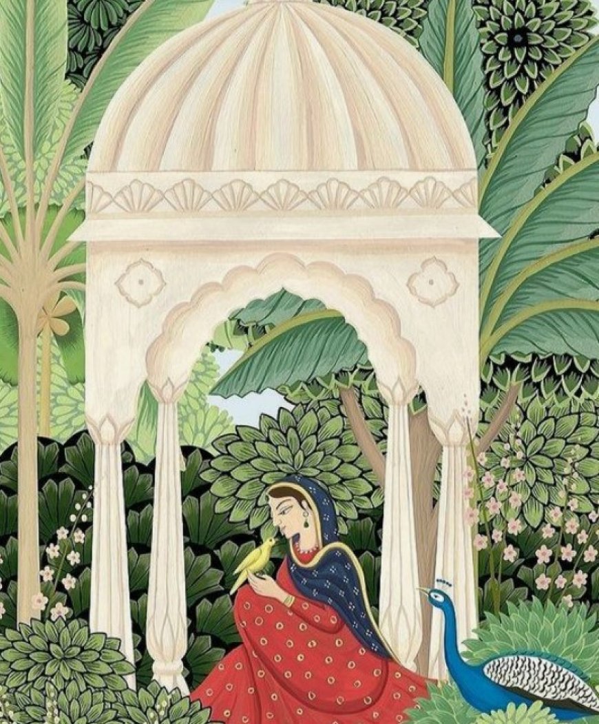 Mughal Miniature Painting: A Captivating Blend of Elegance and Artistry