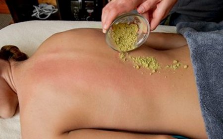 Title: Udvartana: Ayurvedic Healing Massage for Detoxification and Well-being