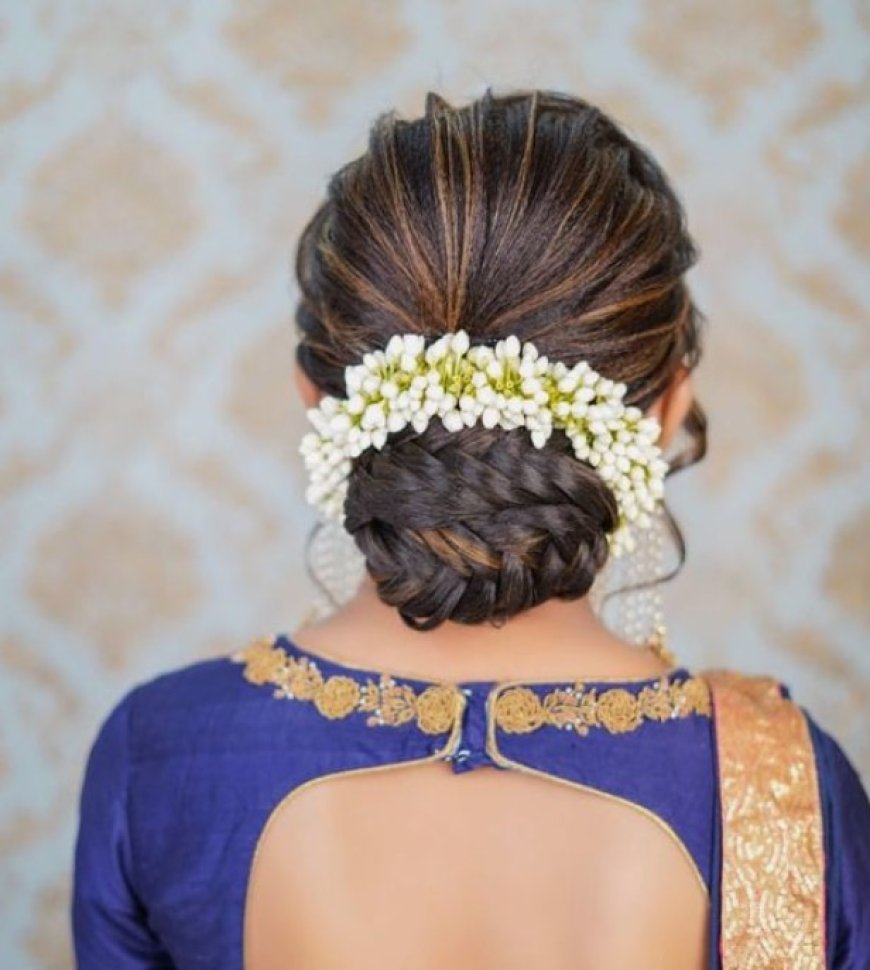 Enchanting Traditional Hairstyles to Elevate Your Saree Ensemble