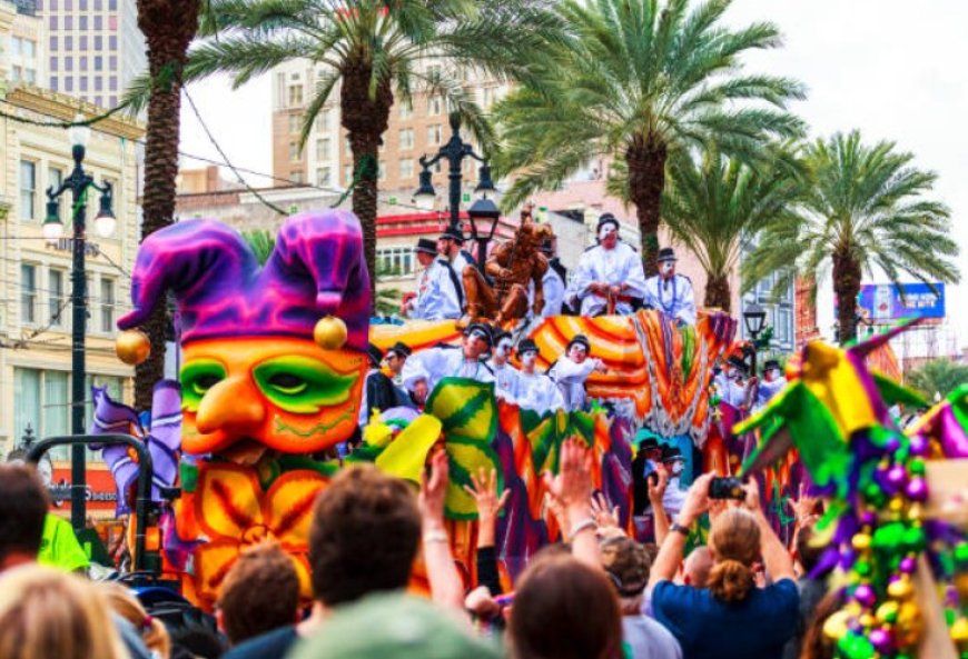 Mardi Gras: A celebration of food, music, and parades in New Orleans