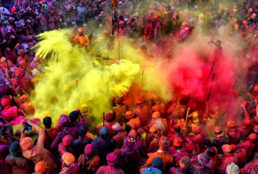 Holi, the vibrant festival of colors