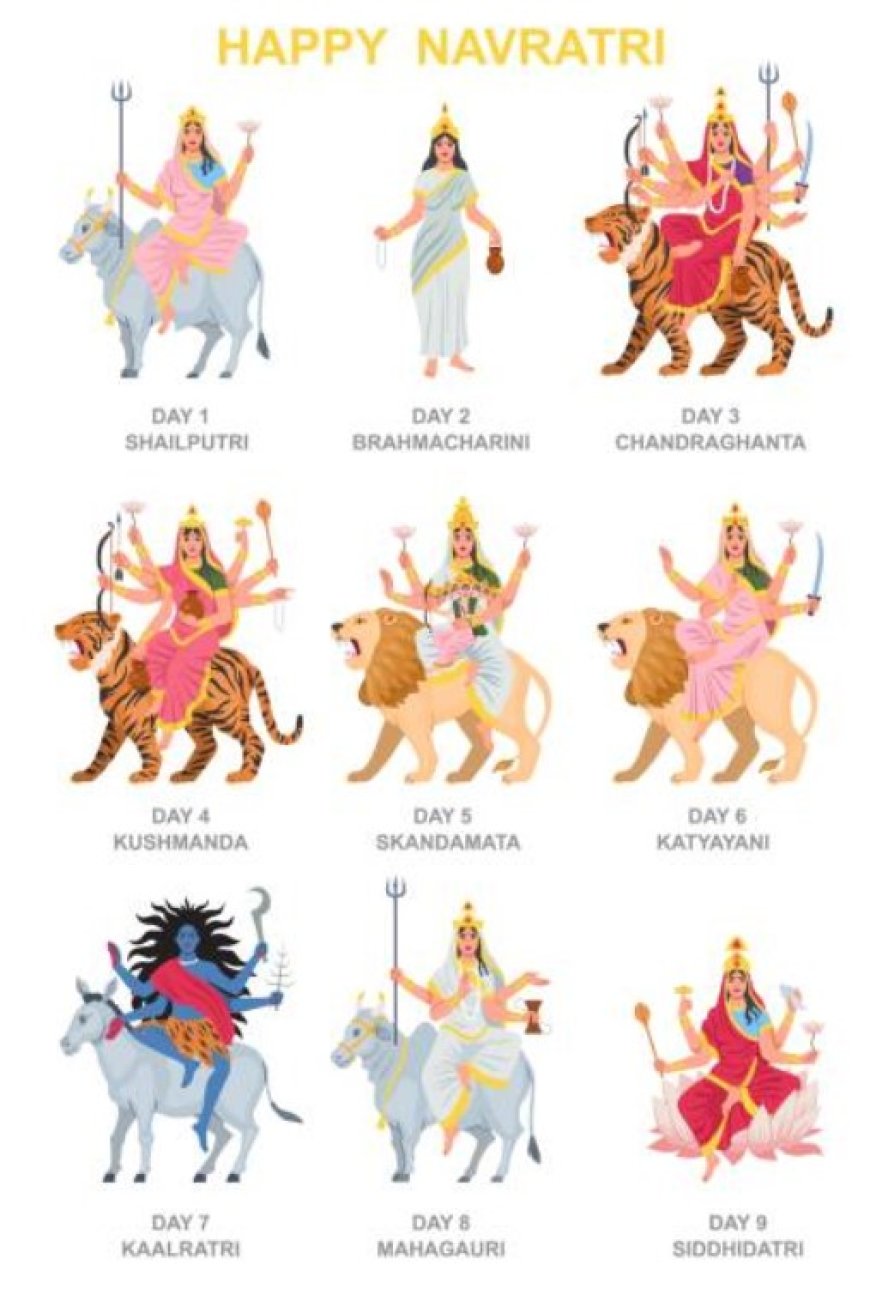 The Nine Forms of the Goddess Durga: A Guide to Navaratri